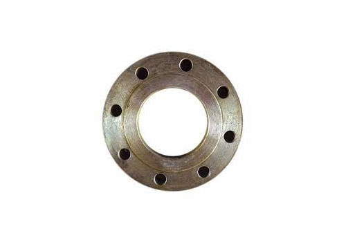 Industrial pipe fittings and flanges arranged for client inspection